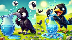 กากับเหยือกน้ำ-นิทานอีสป