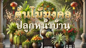 ต้นไม้มงคลปลูกหน้าบ้าน