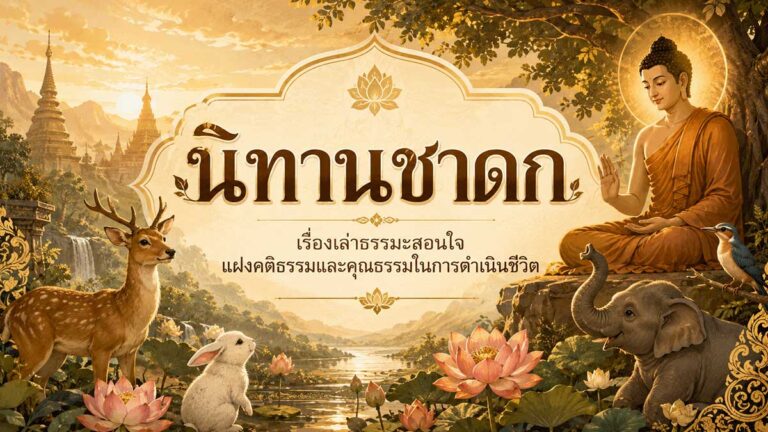นิทานชาดก: เรื่องเล่าธรรมะที่แฝงคติสอนใจจากพุทธประวัติ