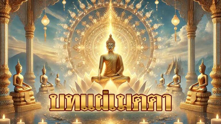 บทแผ่เมตตา: เสริมพลังแห่งความเมตตา สร้างความสงบสุขในจิตใจ