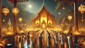ประเพณีเวียนเทียน: พิธีกรรมสำคัญทางพระพุทธศาสนา