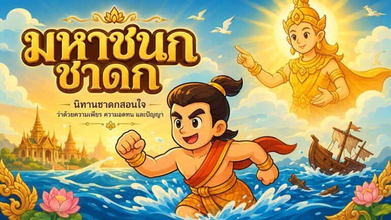 มหาชนกชาดก: ชาดกแห่งความเพียรและปัญญา