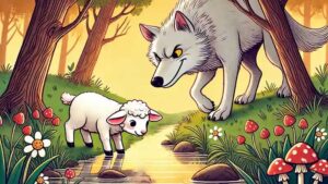 หมาป่ากับลูกแกะ-นิทานอีสป