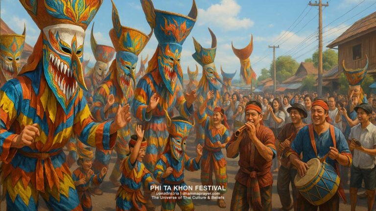 ประเพณีผีตาโขน: งานบุญหลวงแห่งดินแดนอีสาน