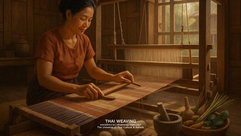 การทอผ้า: ศิลปะและภูมิปัญญาไทย