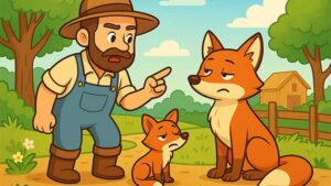 ชาวนากับสุนัขจิ้งจอก - นิทานอีสป