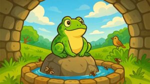 กบในบ่อน้ำ-นิทานอีสป