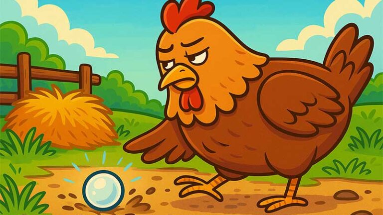 ไก่กับมุก – นิทานอีสปสอนใจ อย่ามองข้ามสิ่งล้ำค่าที่อยู่ในมือ