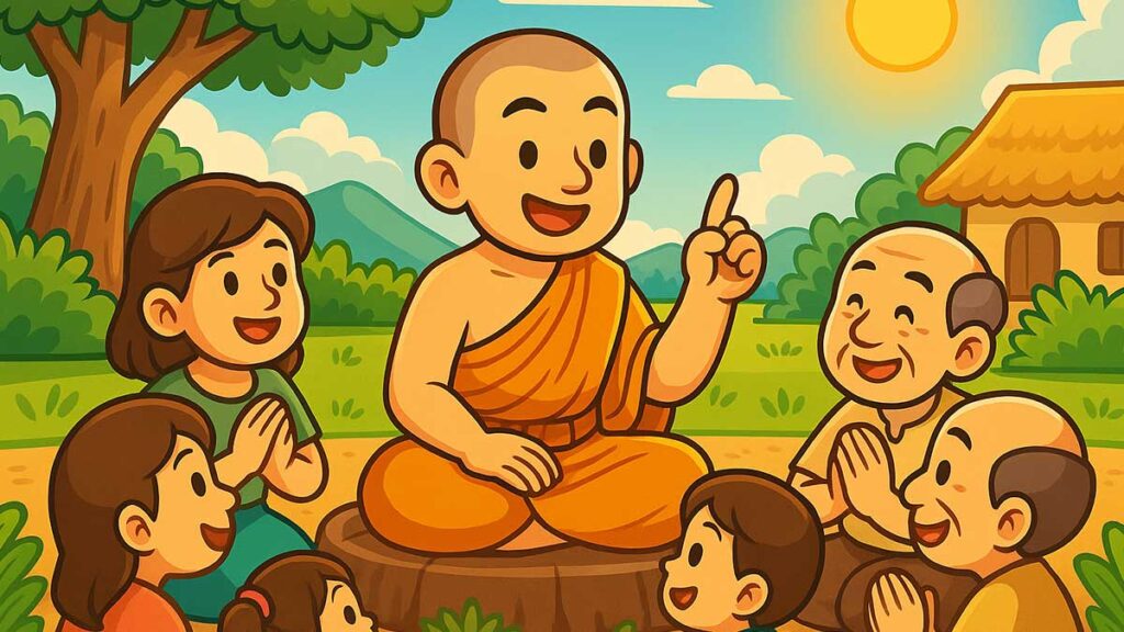 อุทานชาดก – การพูดอย่างมีสติและให้เกิดประโยชน์