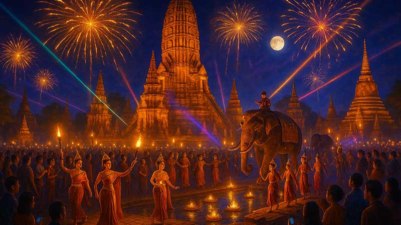 งานยอยศยิ่งฟ้า อยุธยา