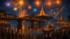 งานสะพานข้ามแม่น้ำแคว – เทศกาลใหญ่แห่งกาญจนบุรีเมื่อปลายปี