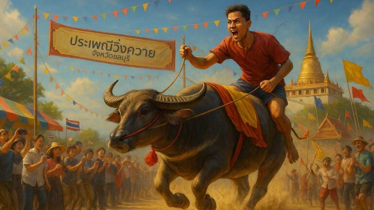 ประเพณีวิ่งควาย ชลบุรี – หนึ่งเดียวในไทย หนึ่งเดียวในโลก