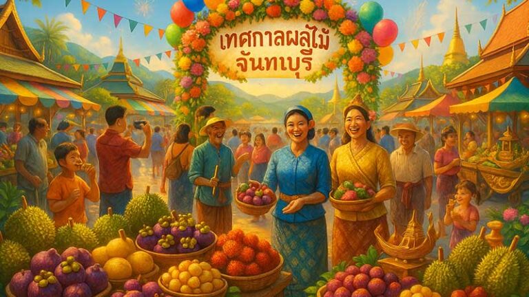 เทศกาลผลไม้เมืองจันทบุรี – งานใหญ่แห่งผลไม้เมืองร้อน รสชาติแท้จันทบุรี