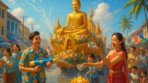 ประเพณีวันไหล จังหวัดชลบุรี – เทศกาลสาดน้ำหลังสงกรานต์ที่ยืดเวลาความสุข